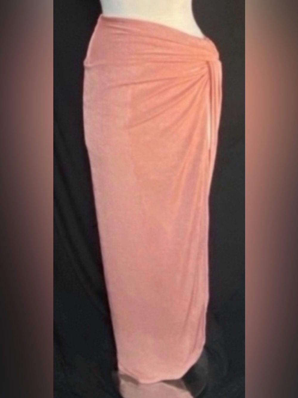 Women's Pink Maxi Skirt
